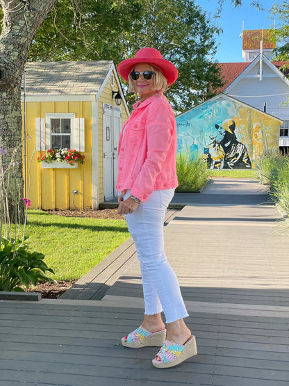 PALM BEACH GARDEN SHORT SLEEVE TOP