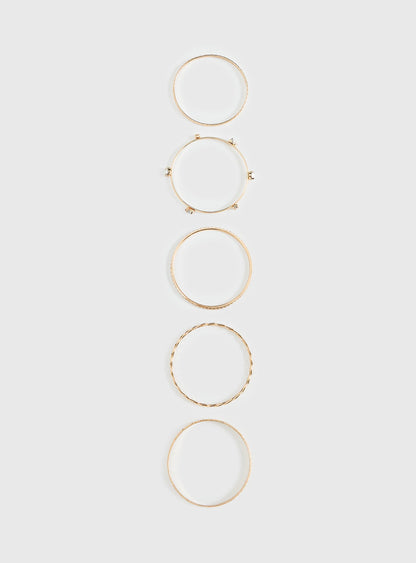 Valera Bracelet Pack Gold