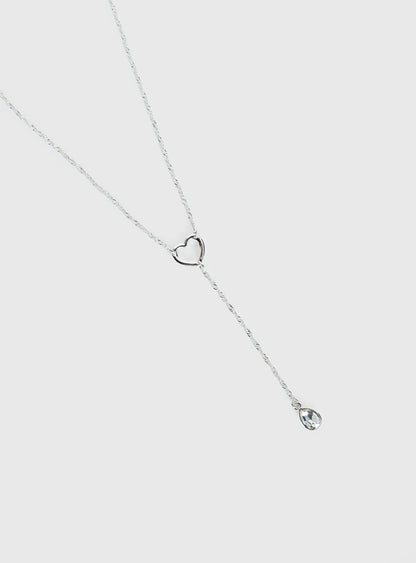 Reach Me Necklace Silver