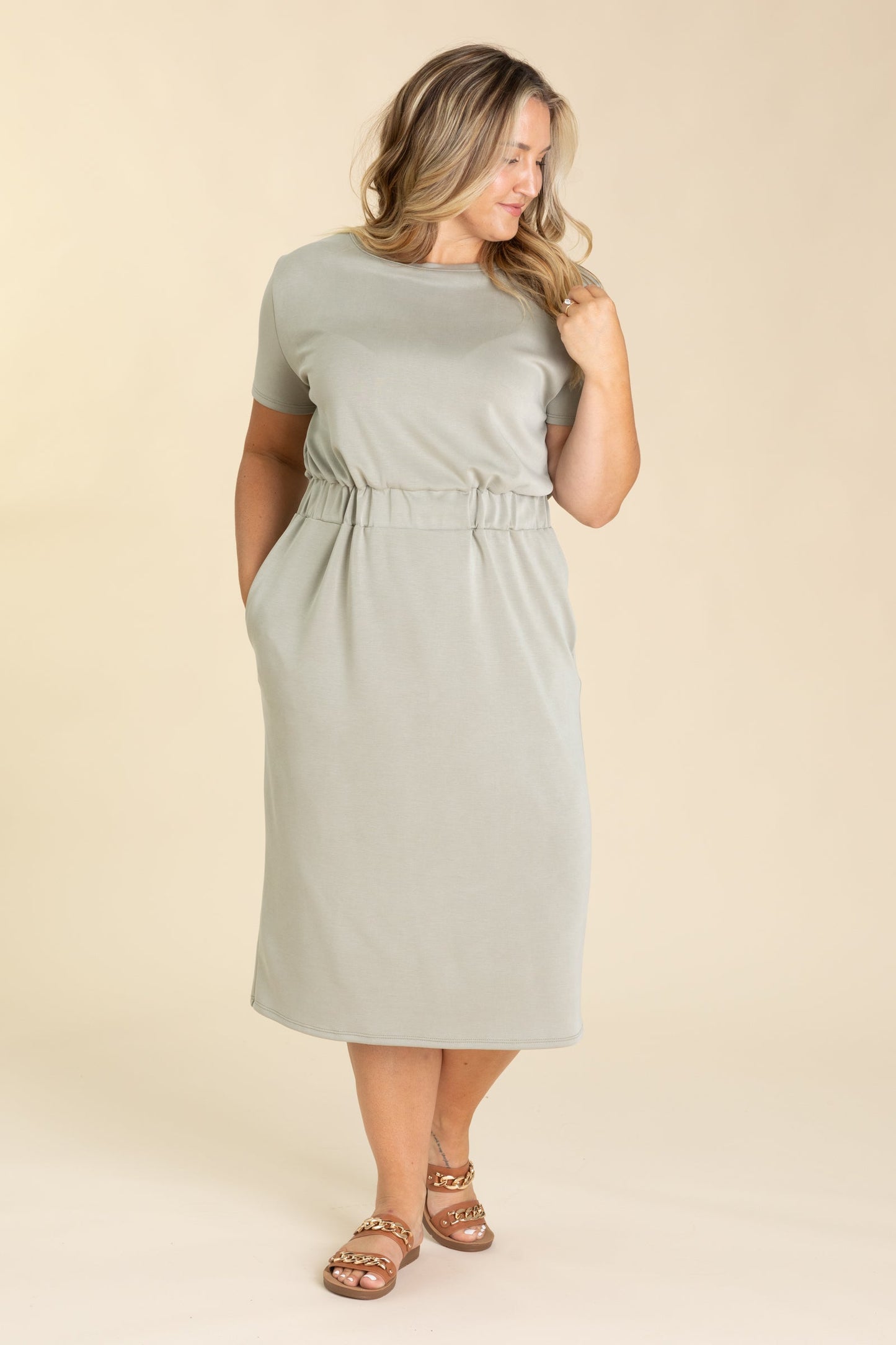 Cloud Comfort Collection: Midi Dress