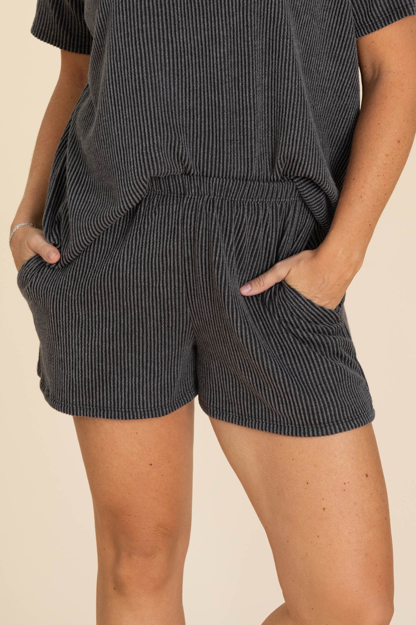 Comfy Rib Top and Short Sets