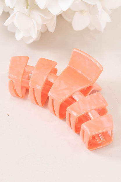 Classic Dreamsicle Hair Clip