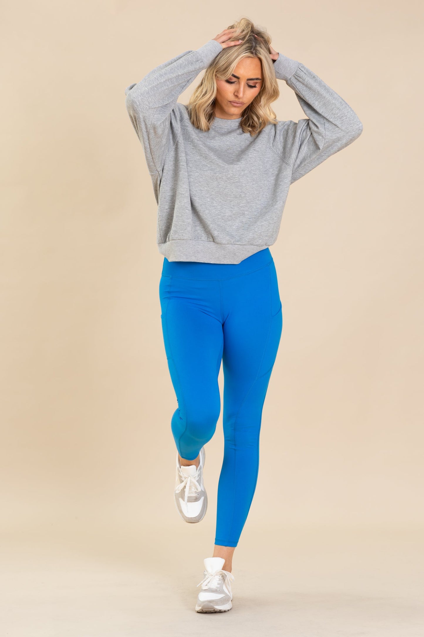 Buttery Soft Mid Rise Leggings With Side Pockets