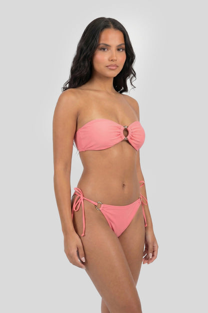 O-Ring Bandeau Bikini Top