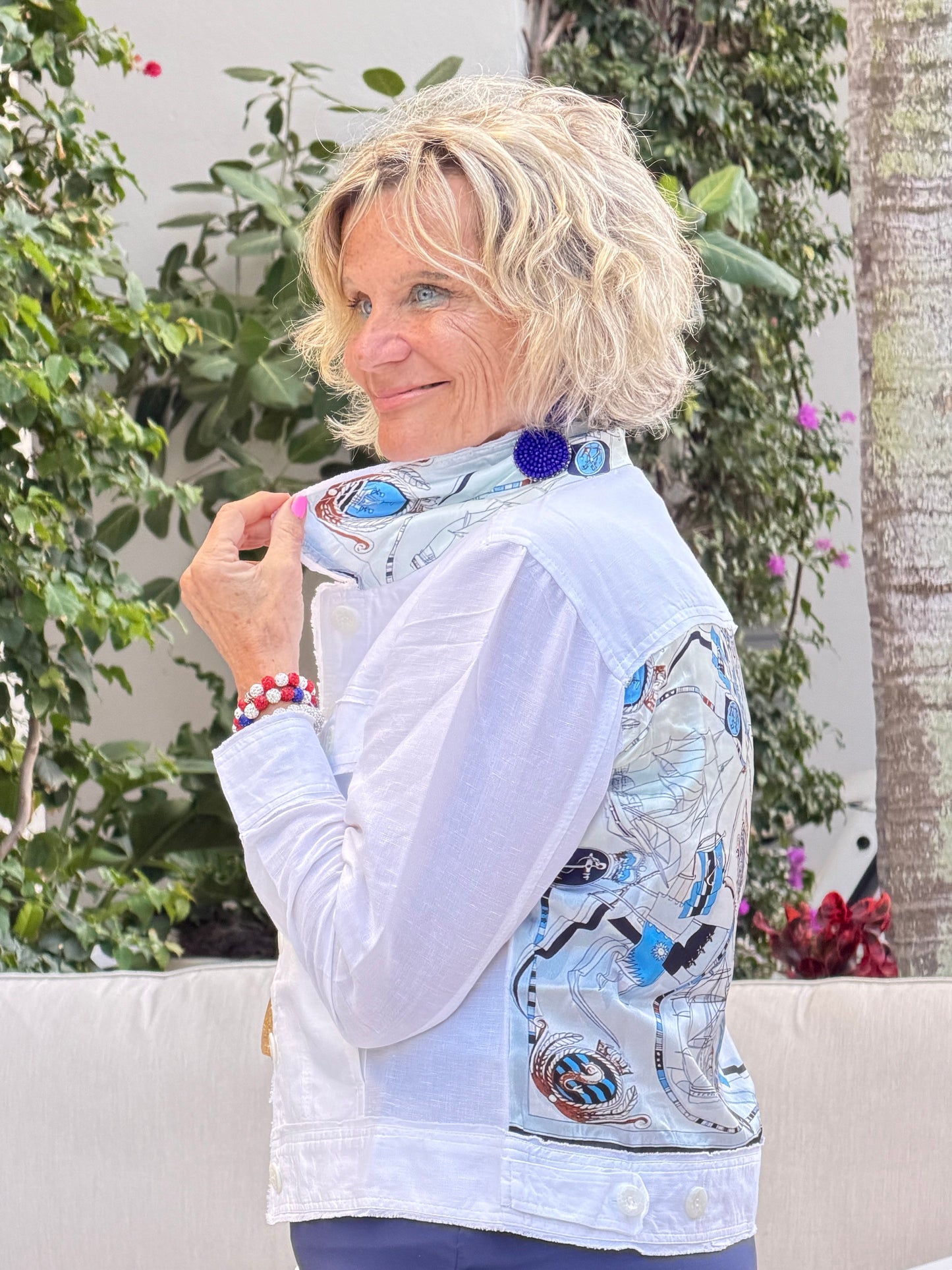 NAUTICAL SEAS THE DAY LINEN JACKET