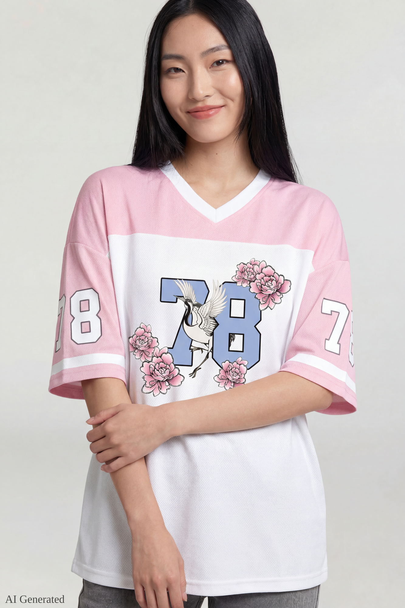 Graphic Mesh Jersey