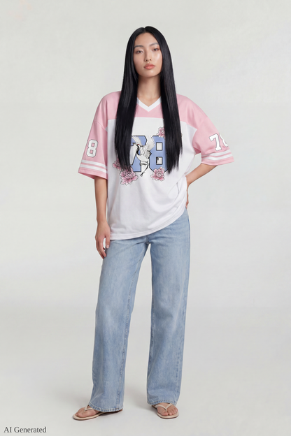 Graphic Mesh Jersey