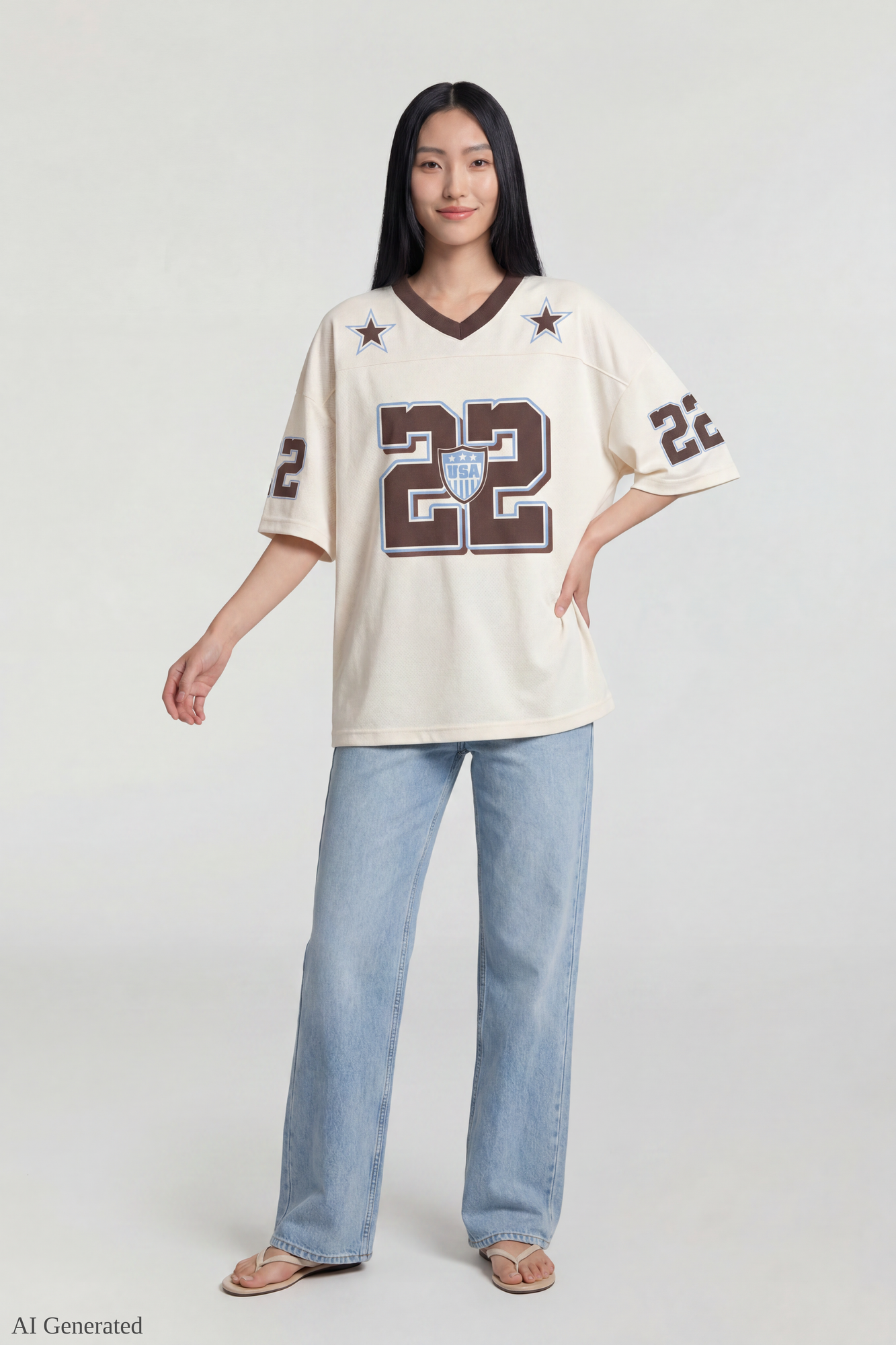 Graphic Mesh Jersey