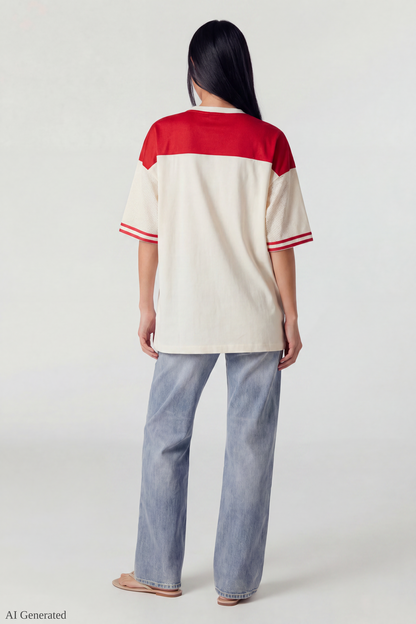 Graphic Mesh Jersey