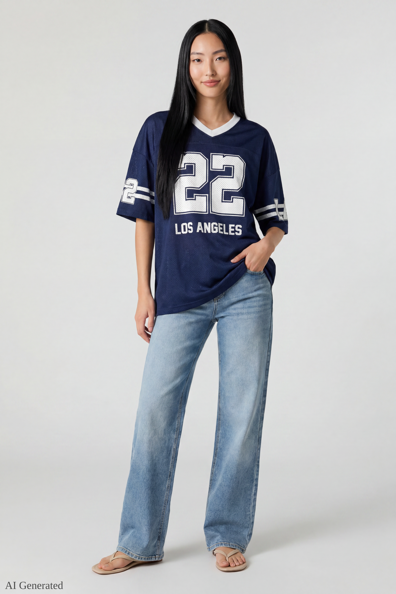 Graphic Mesh Jersey