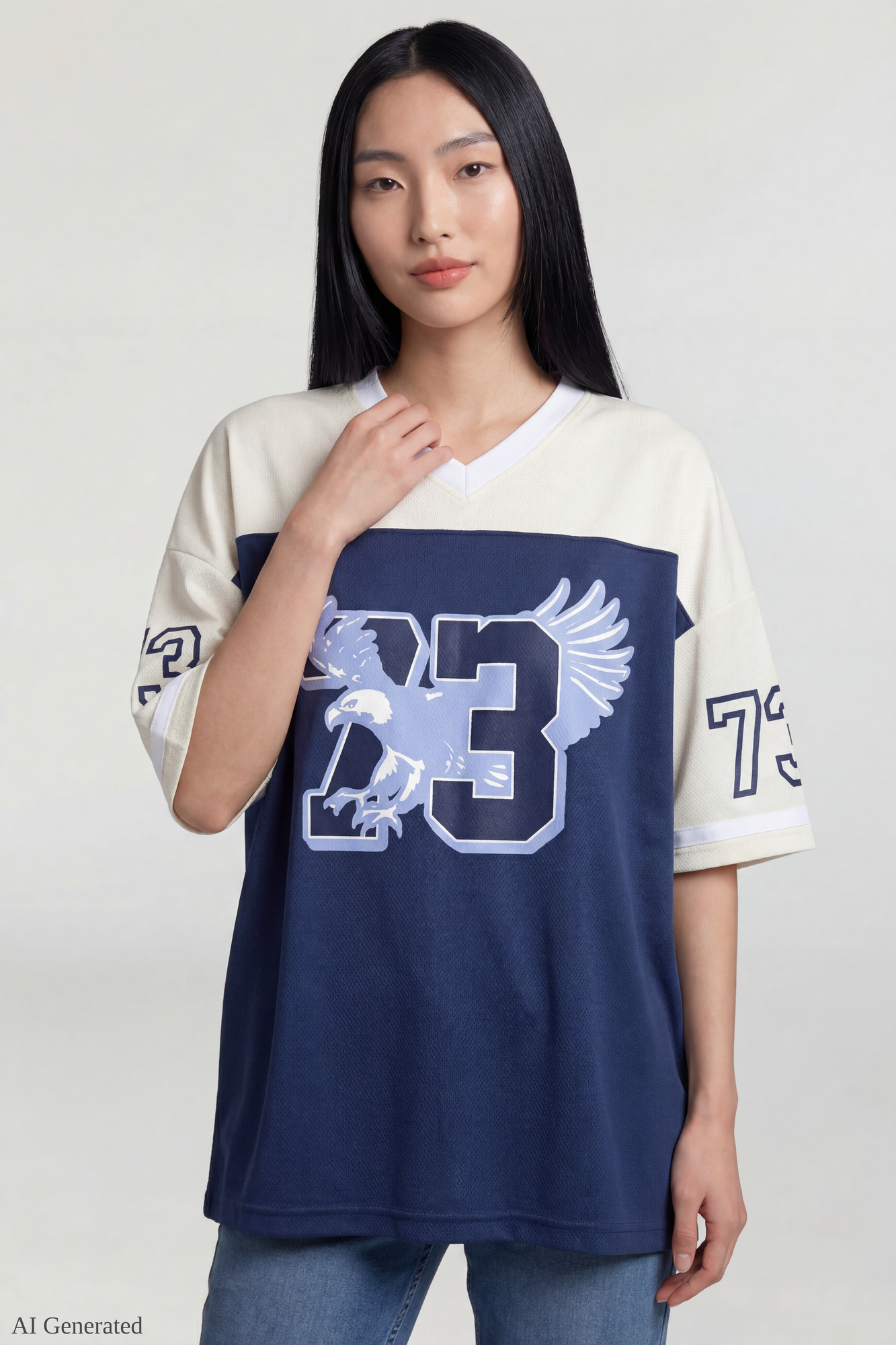 Graphic Mesh Jersey