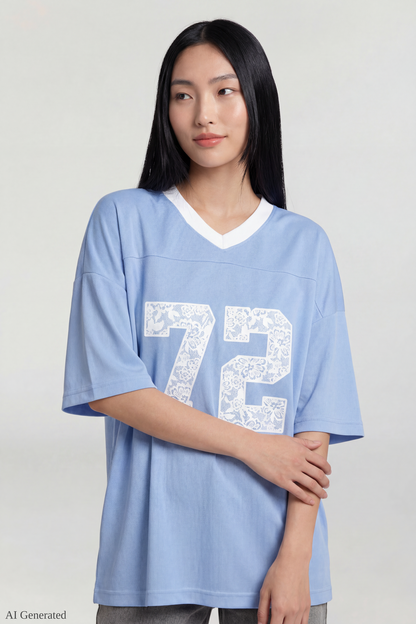 Graphic Mesh Jersey