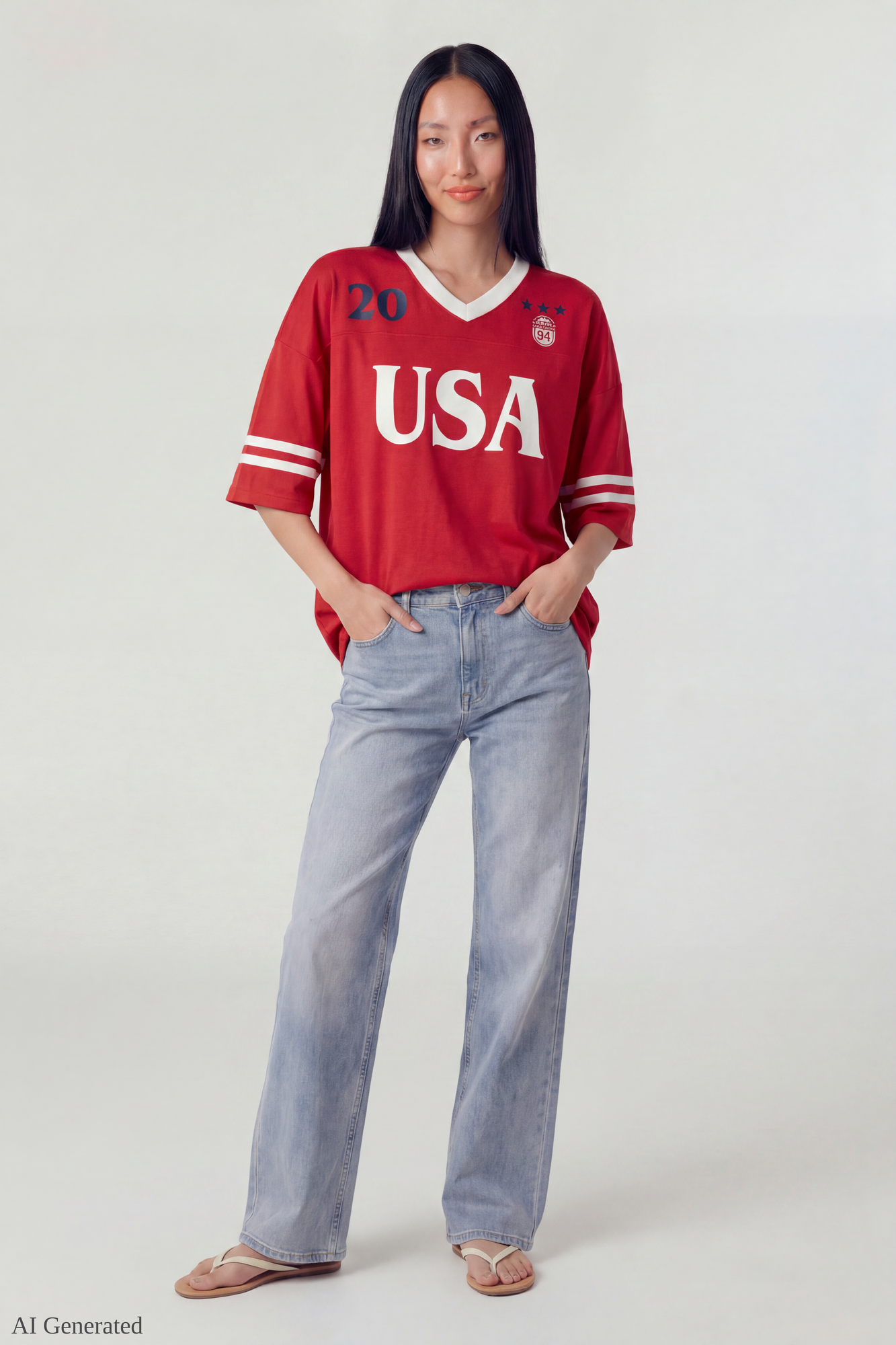 Graphic Mesh Jersey