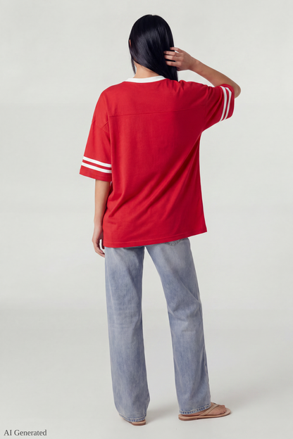 Graphic Mesh Jersey