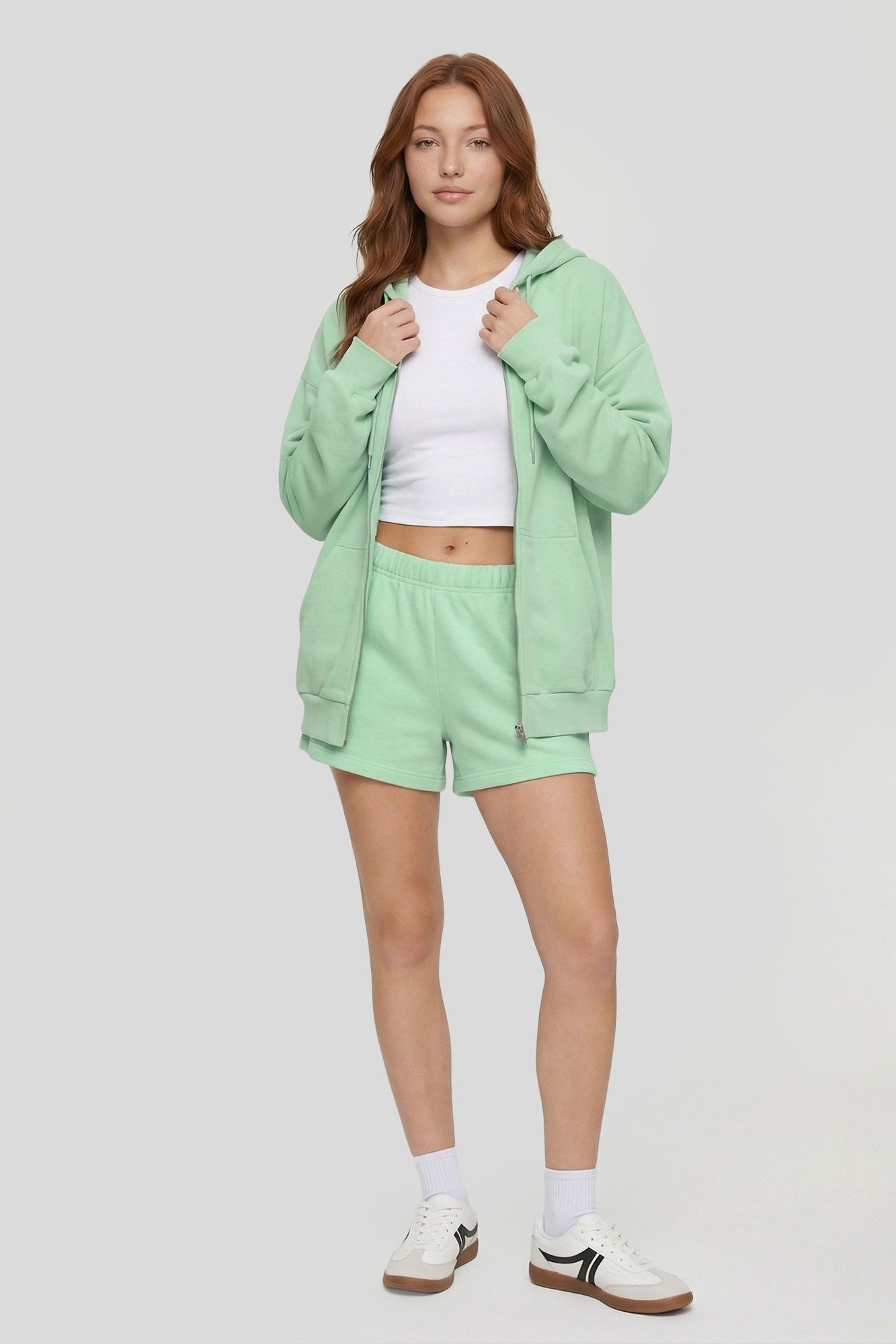 Fleece Zip-Up Hoodie