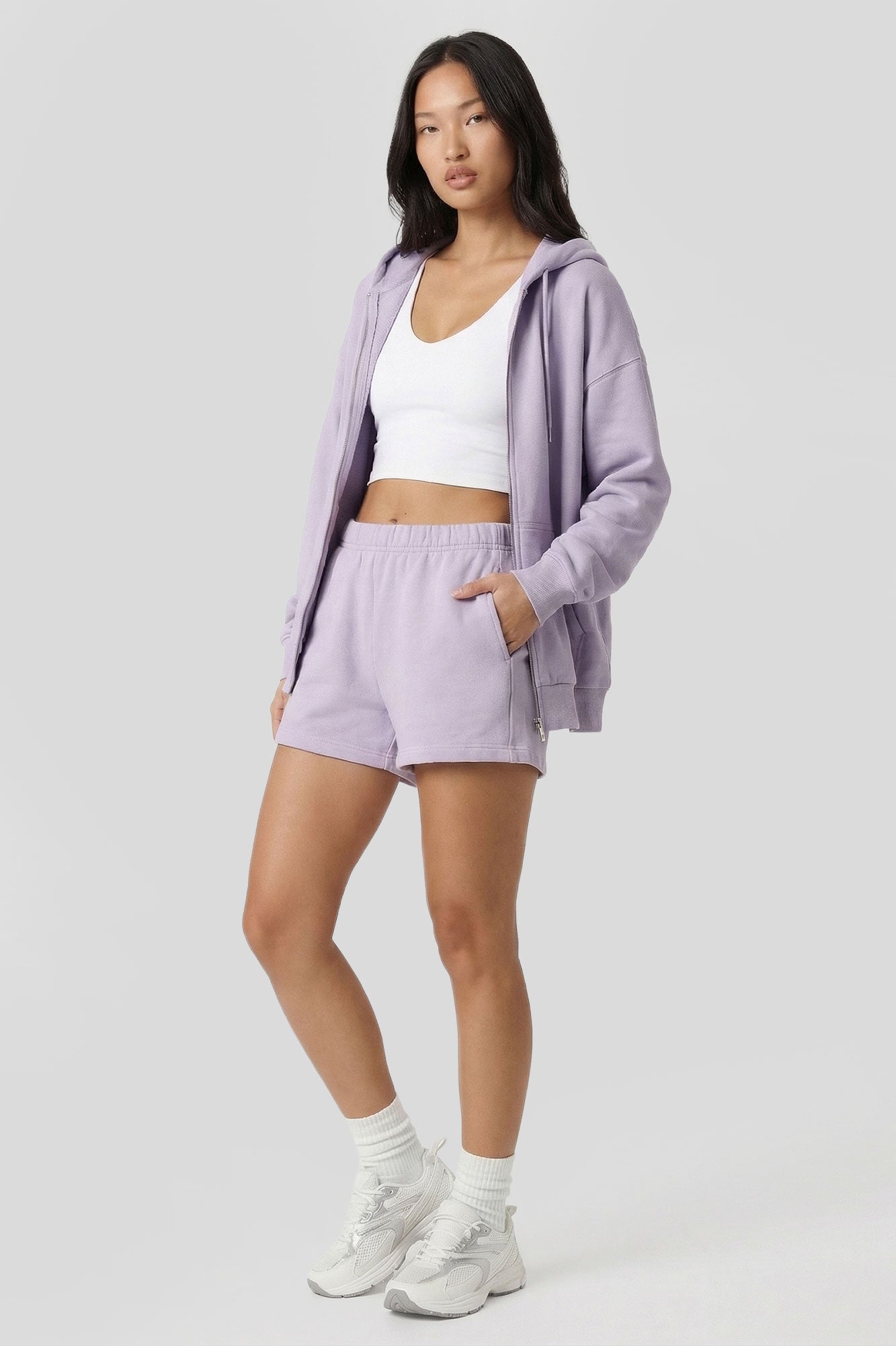 Fleece Zip-Up Hoodie