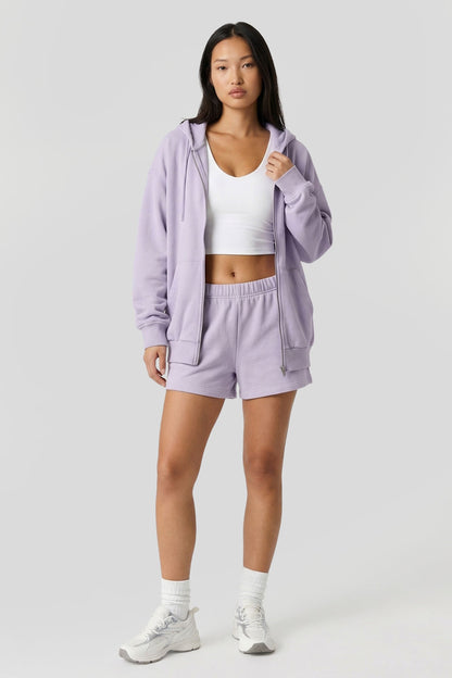 Fleece Zip-Up Hoodie