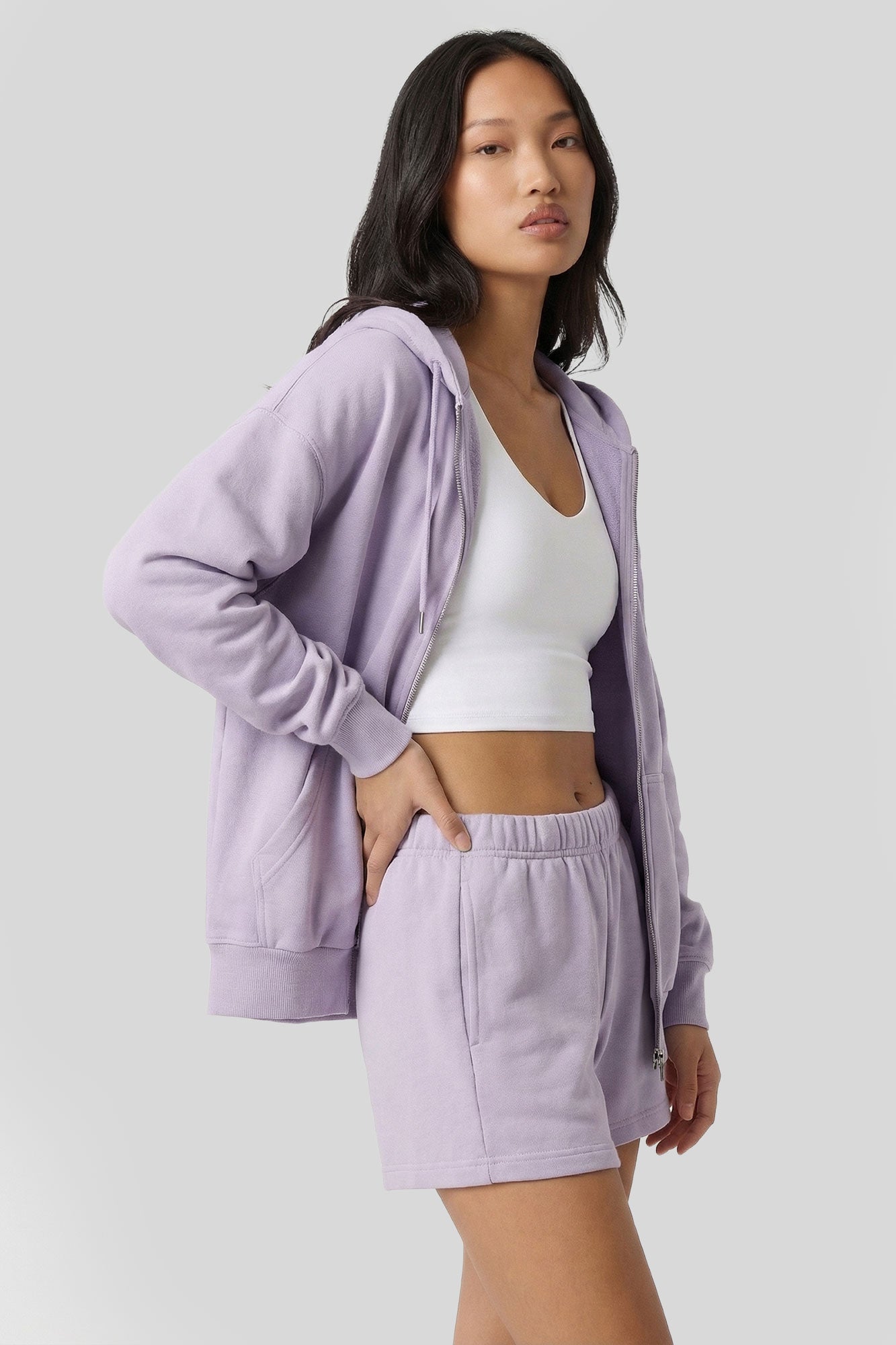 Fleece Zip-Up Hoodie