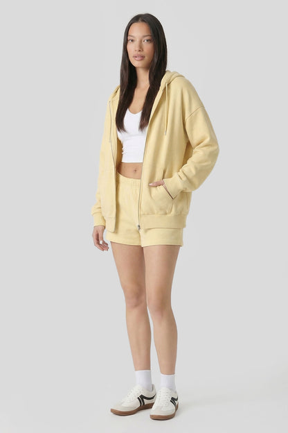 Fleece Zip-Up Hoodie
