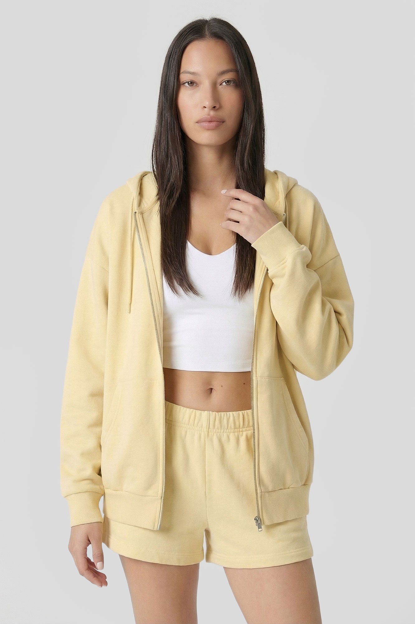 Fleece Zip-Up Hoodie