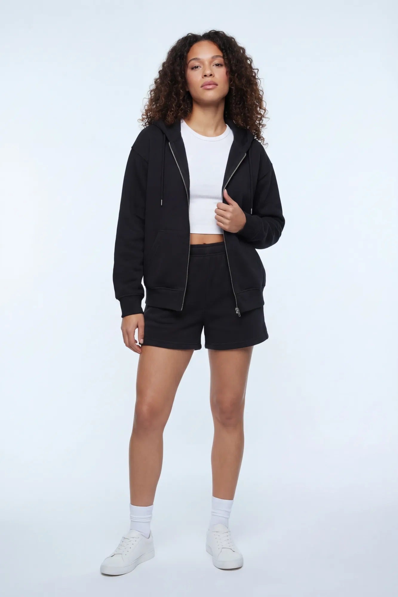 Fleece Zip-Up Hoodie