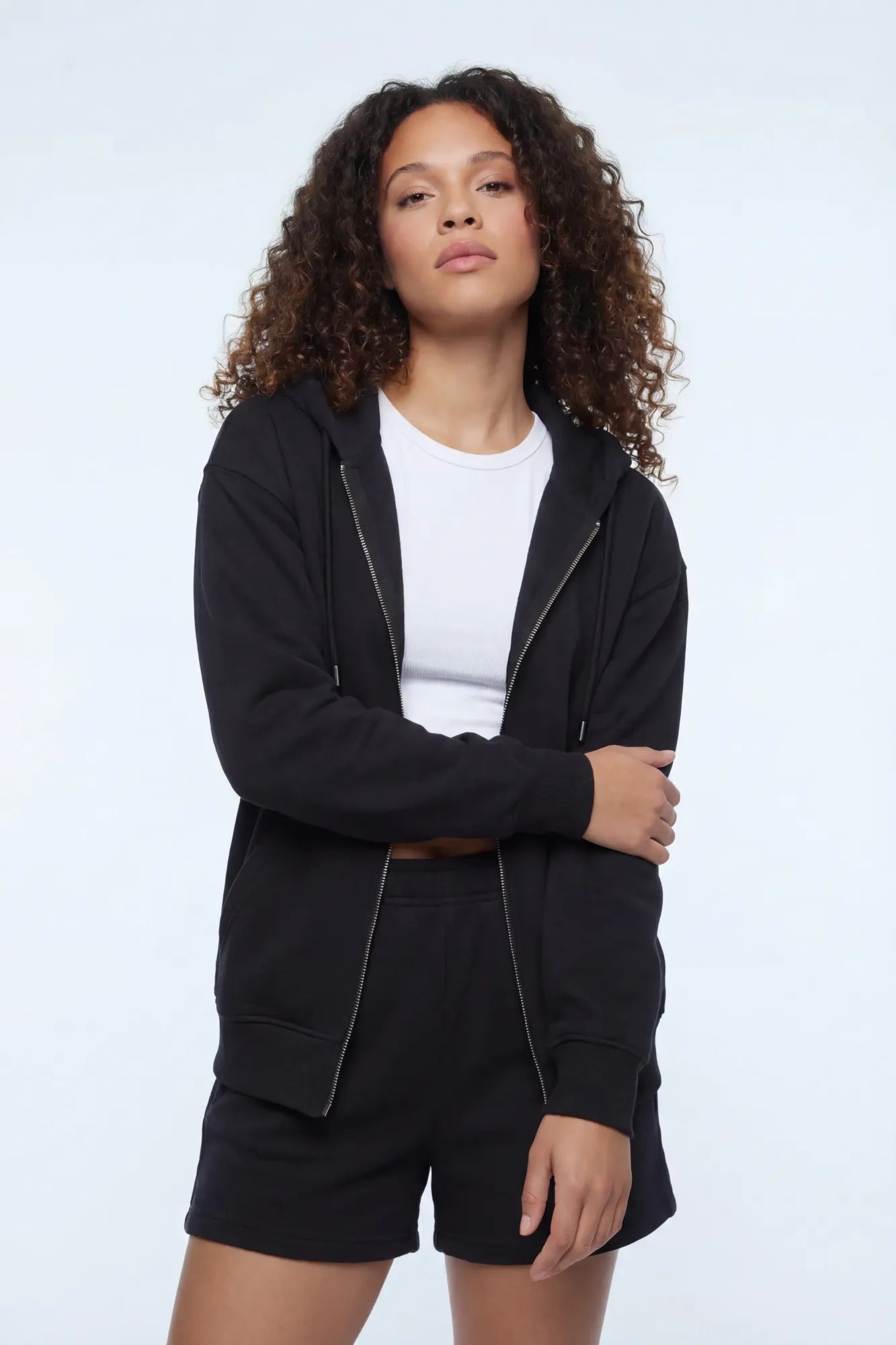 Fleece Zip-Up Hoodie