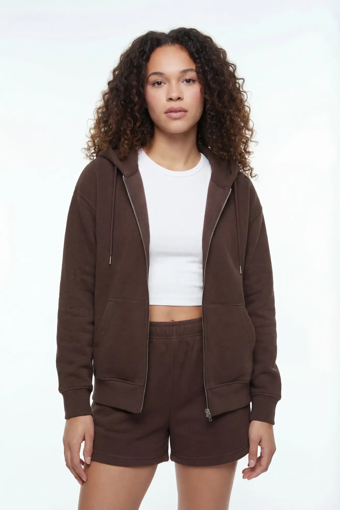 Fleece Zip-Up Hoodie