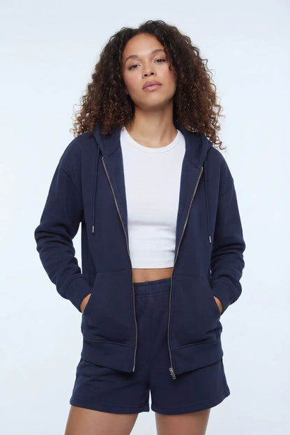 Fleece Zip-Up Hoodie