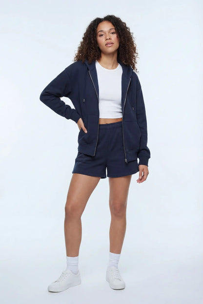Fleece Zip-Up Hoodie