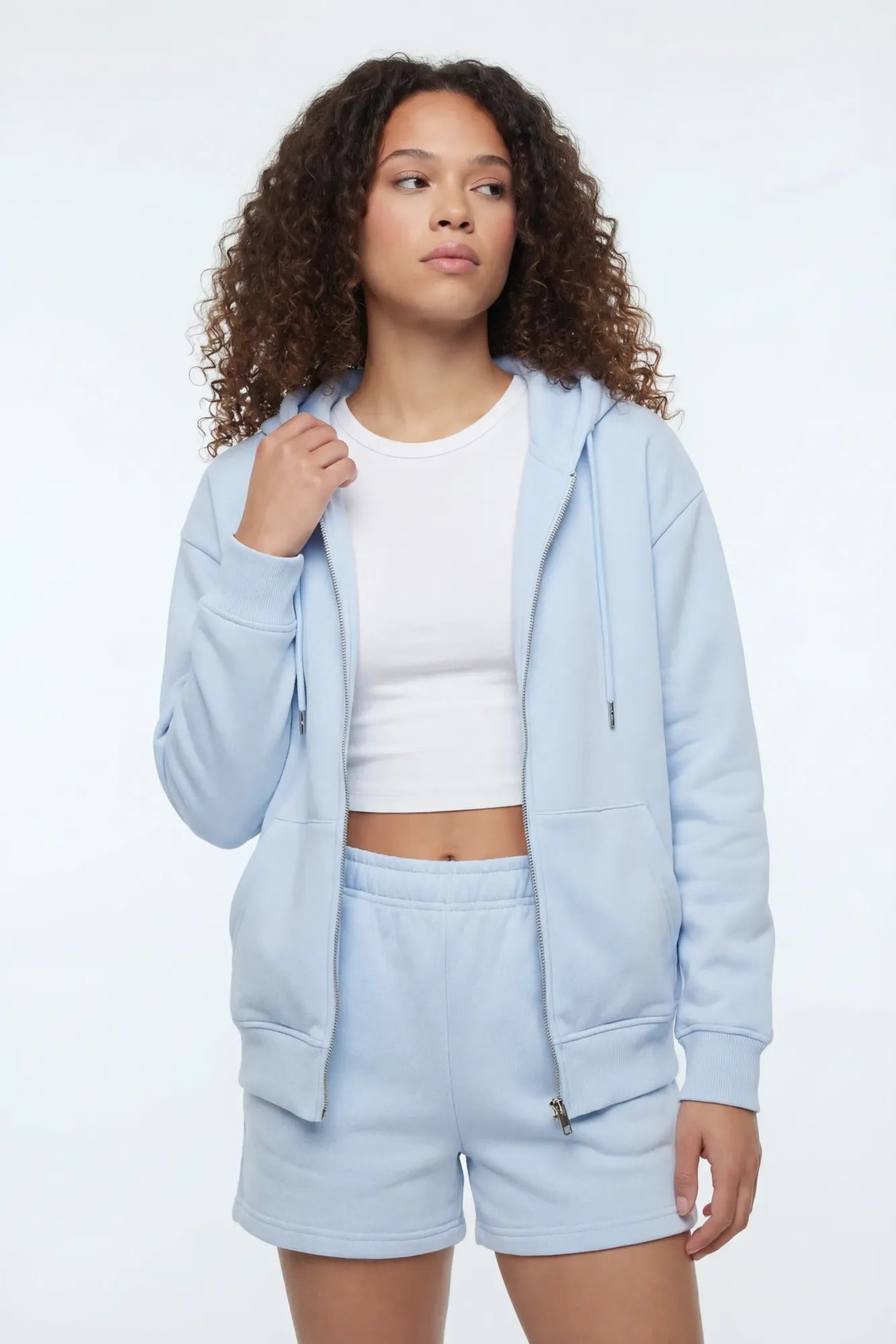 Fleece Zip-Up Hoodie