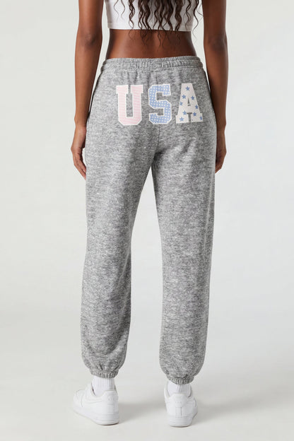 Fleece Graphic Jogger