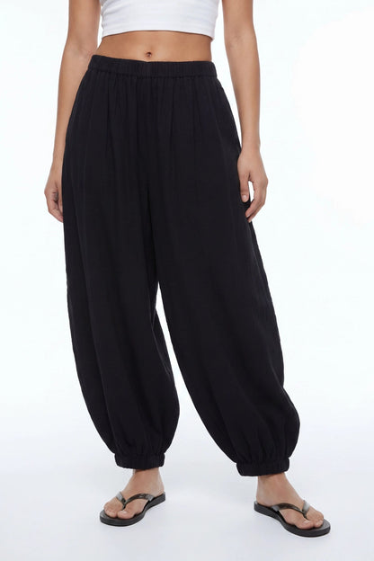 Gauze Balloon Pant
