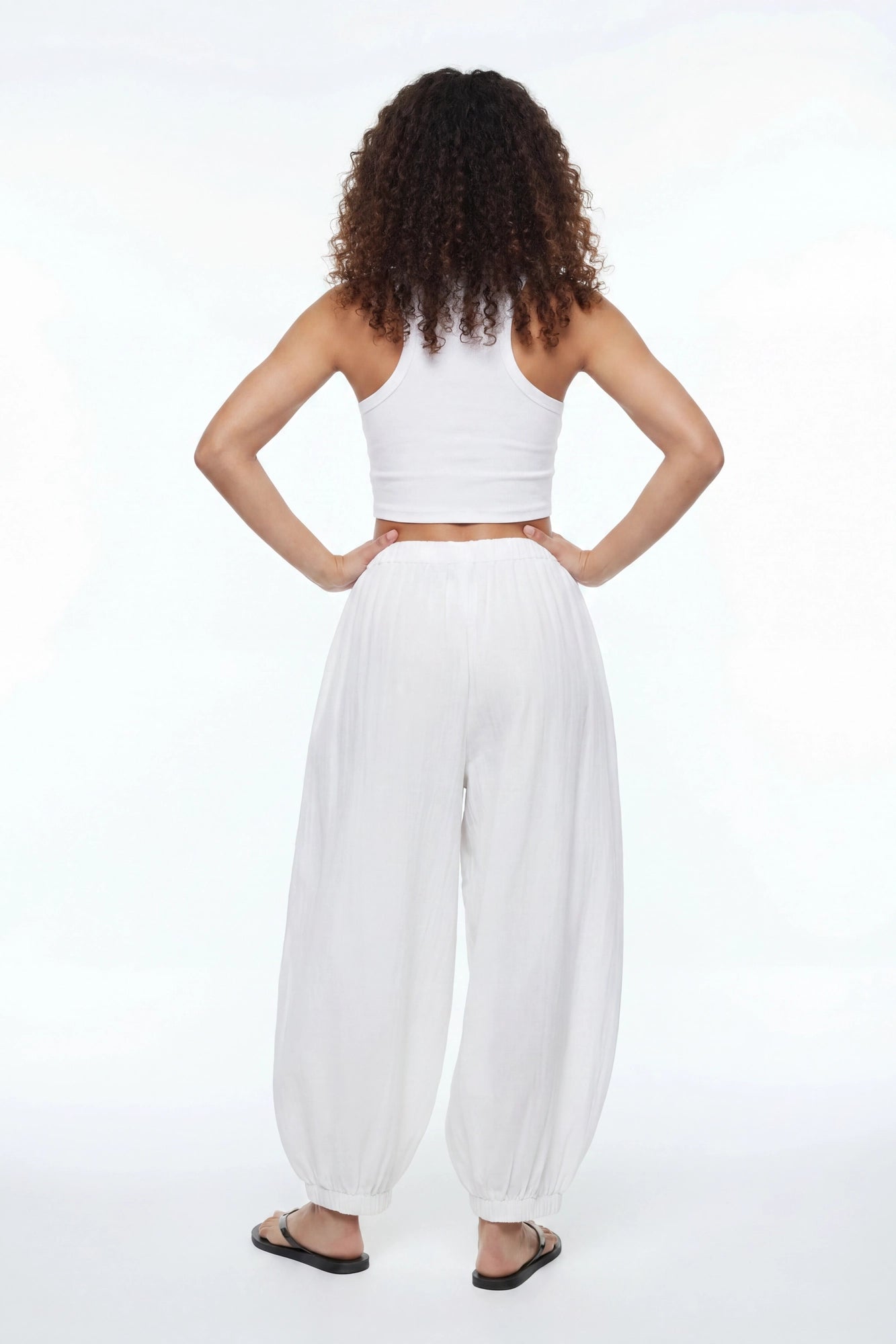 Gauze Balloon Pant