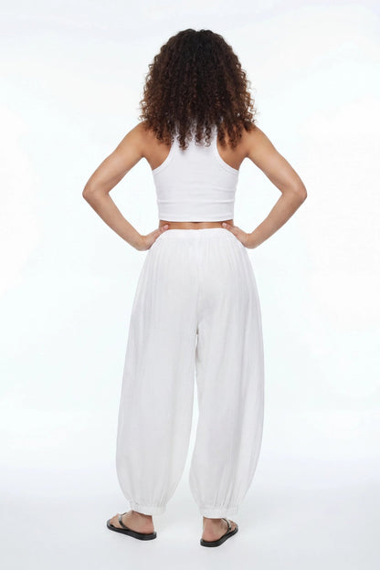 Gauze Balloon Pant