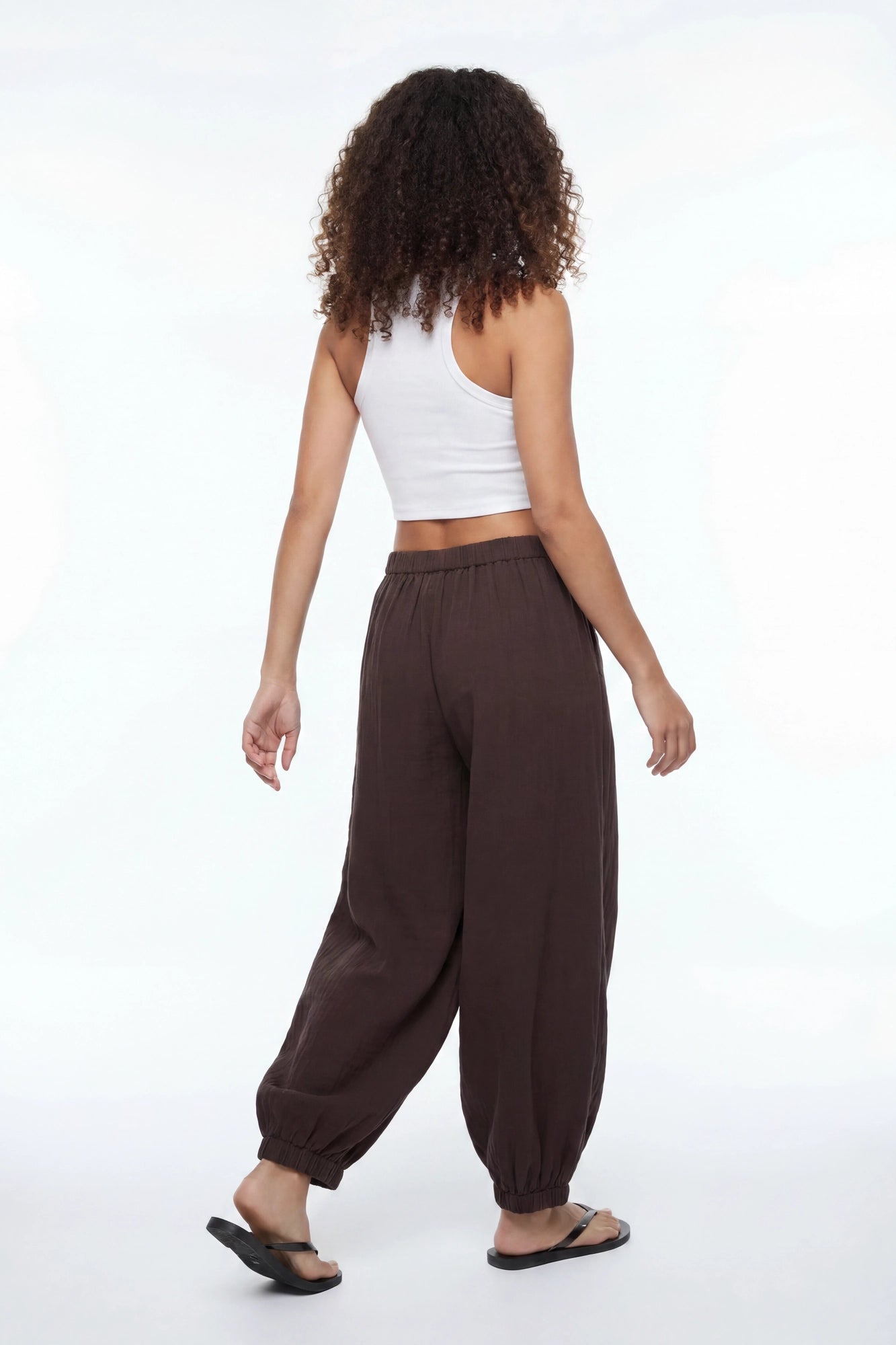 Gauze Balloon Pant
