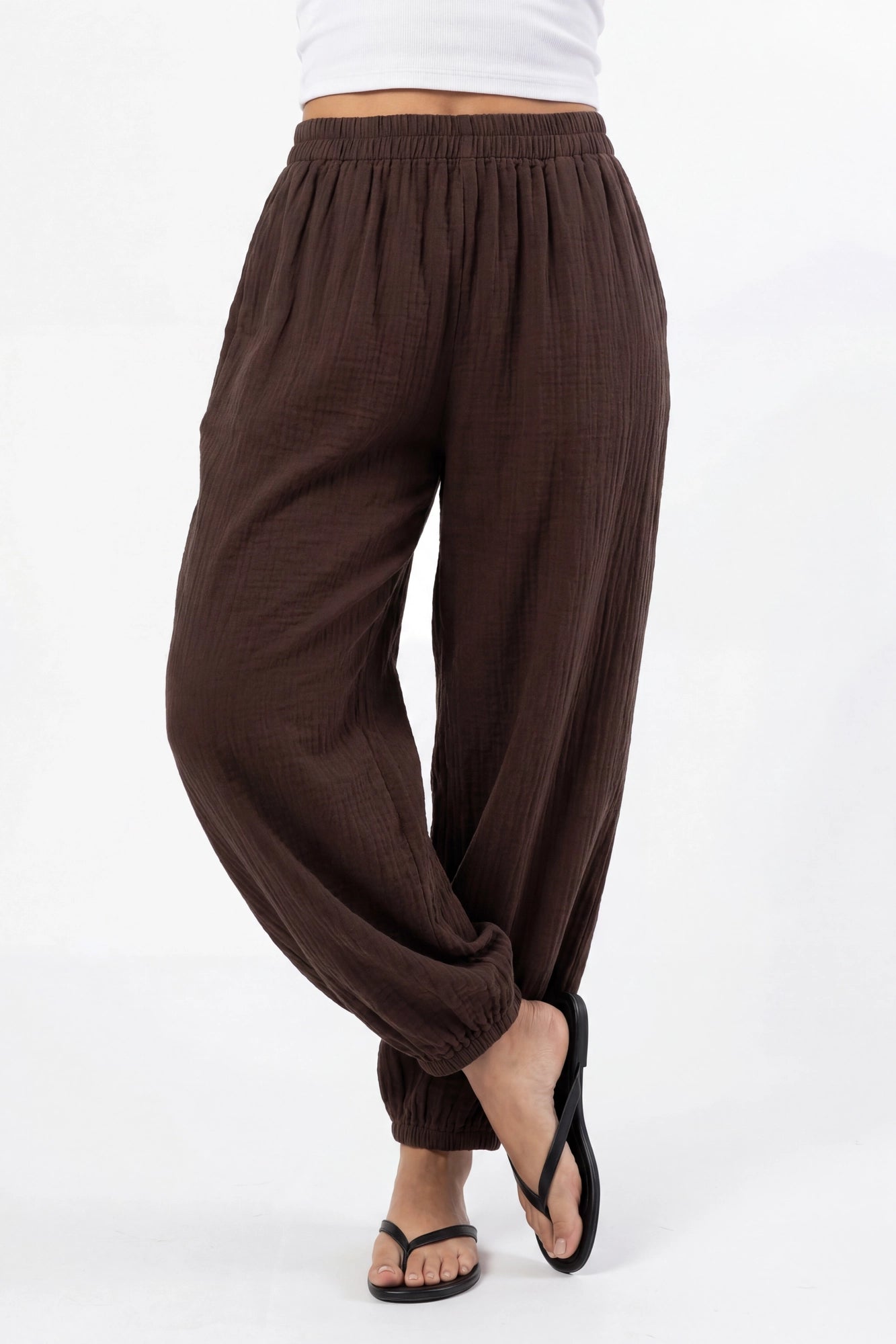 Gauze Balloon Pant