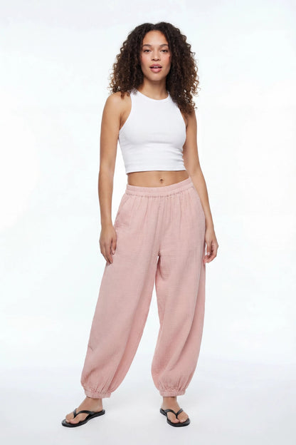 Gauze Balloon Pant