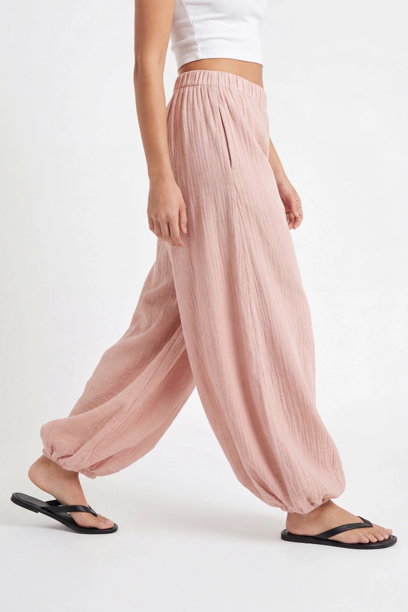 Gauze Balloon Pant