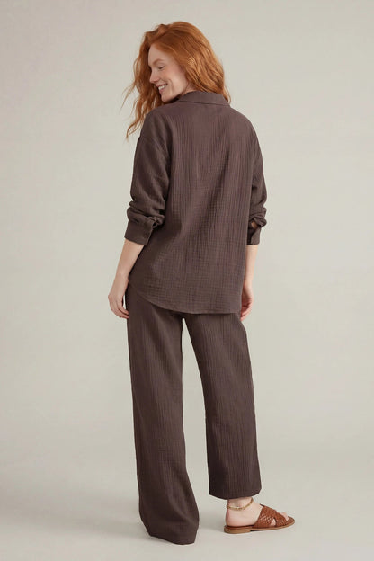 Textured Drawstring Pant