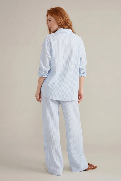 Textured Drawstring Pant