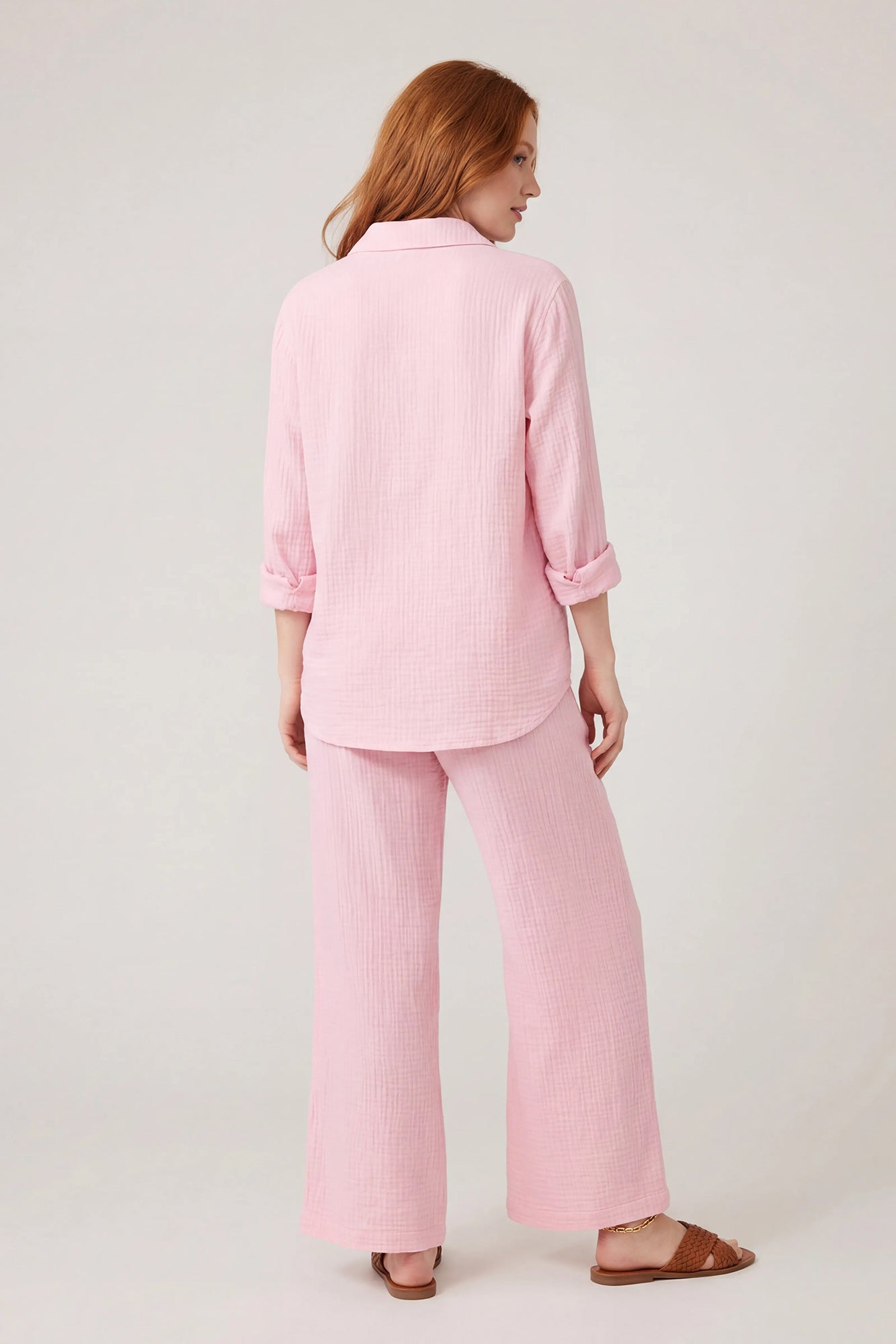Textured Drawstring Pant