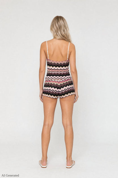 Crochet Tank & Shortie Set