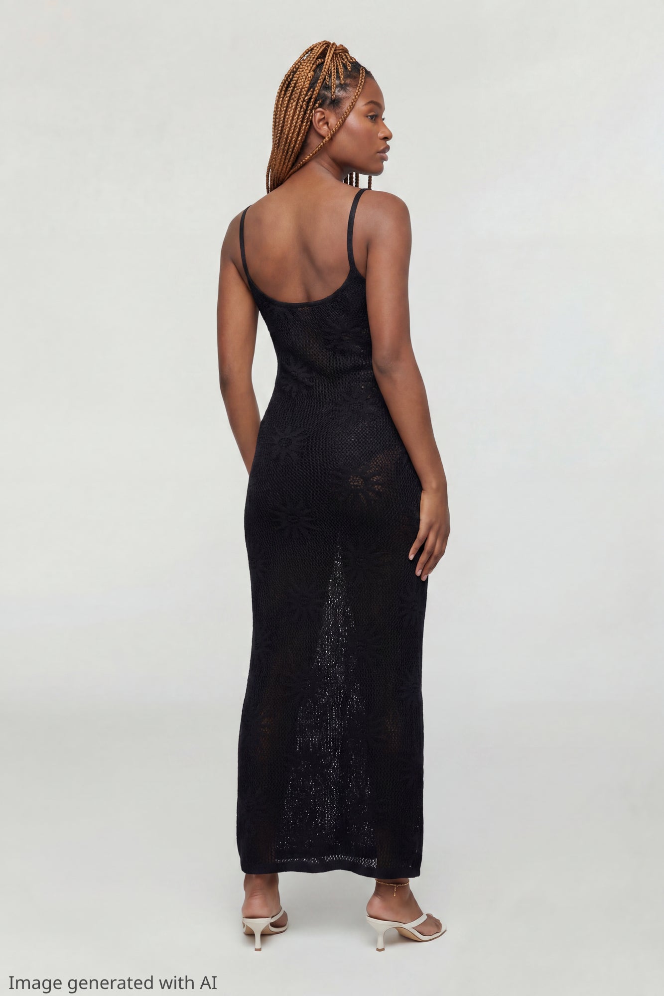 Crochet Sun Maxi Dress