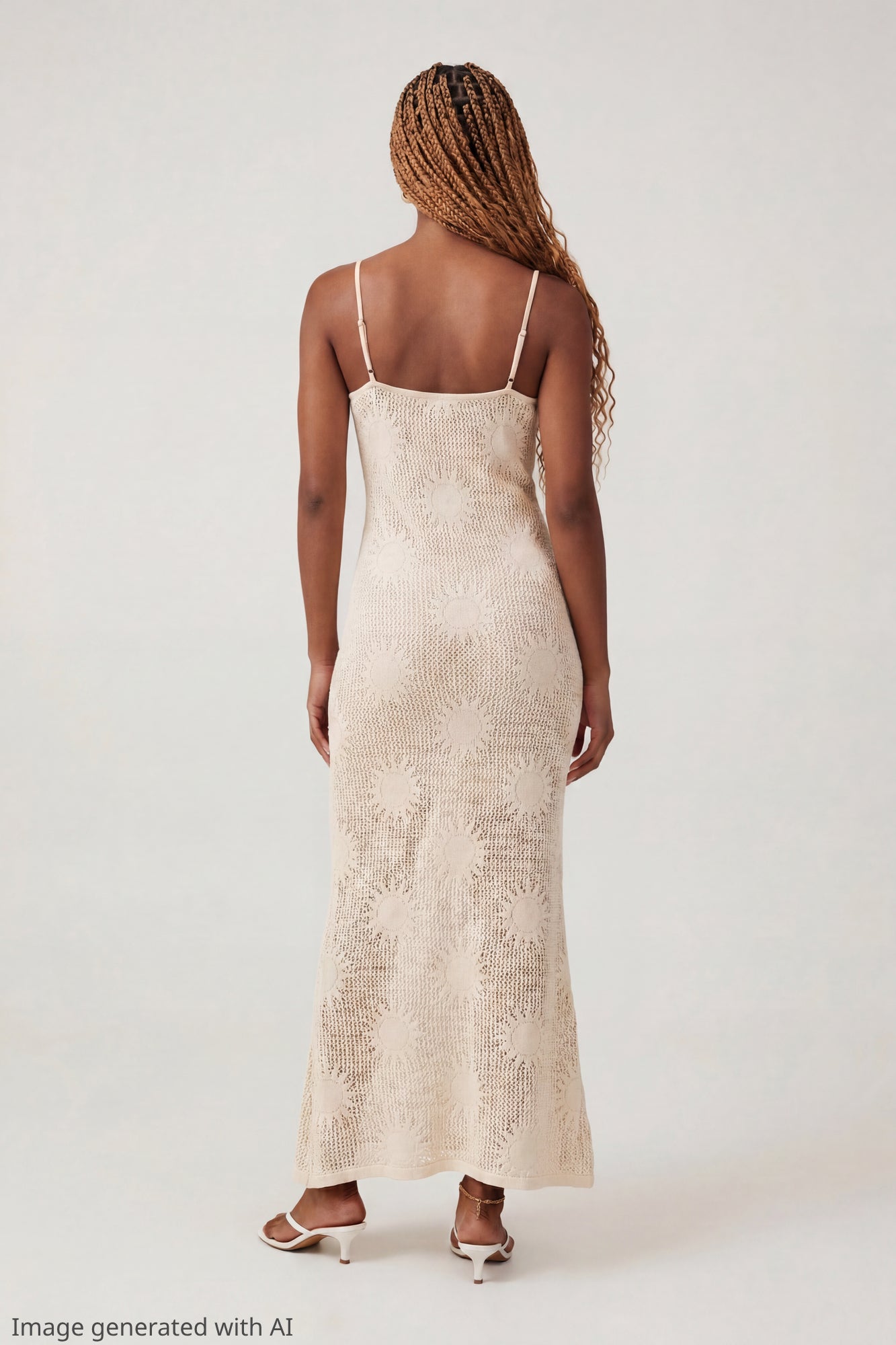 Crochet Sun Maxi Dress