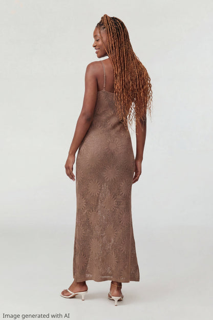 Crochet Sun Maxi Dress