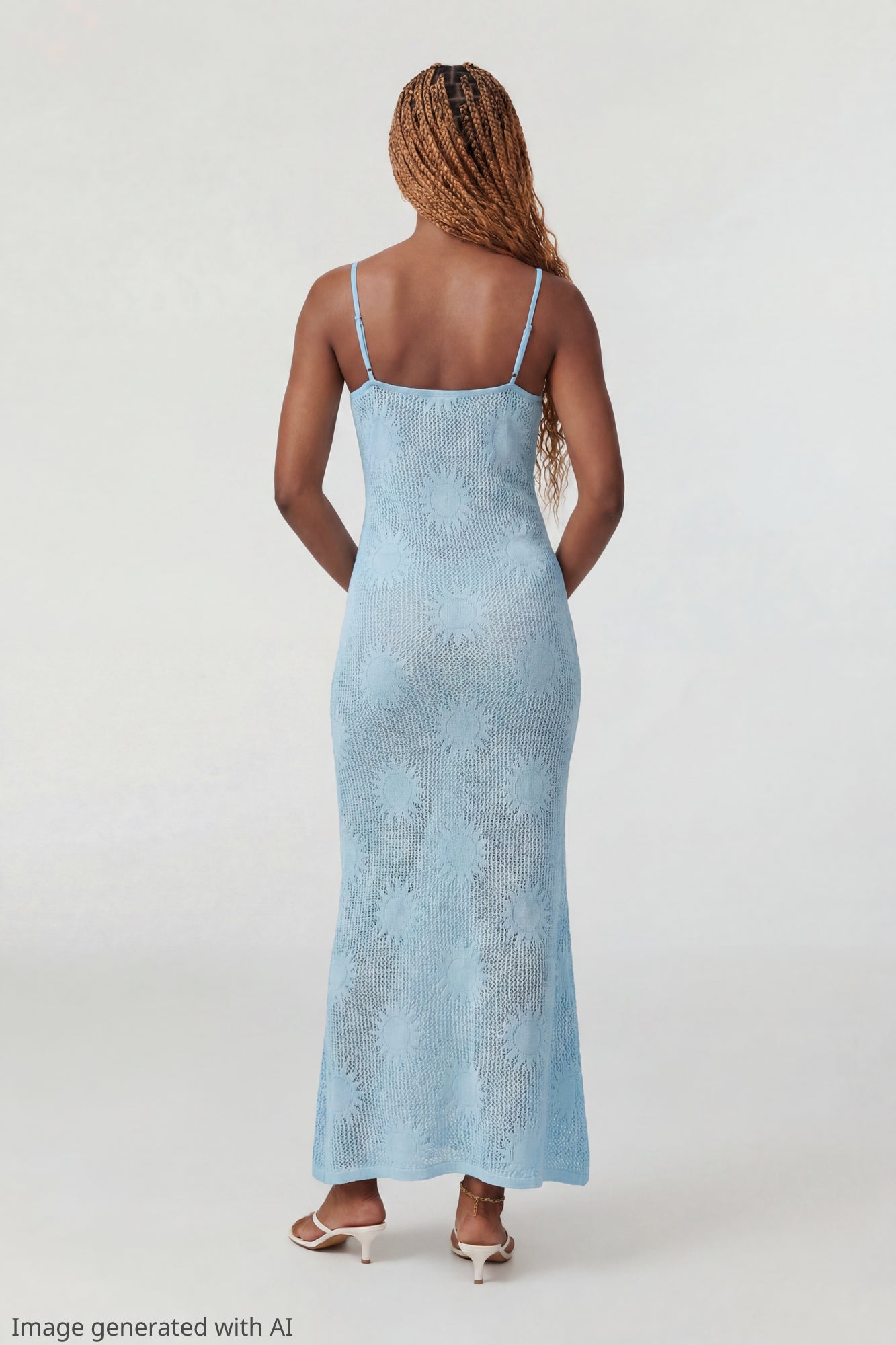 Crochet Sun Maxi Dress