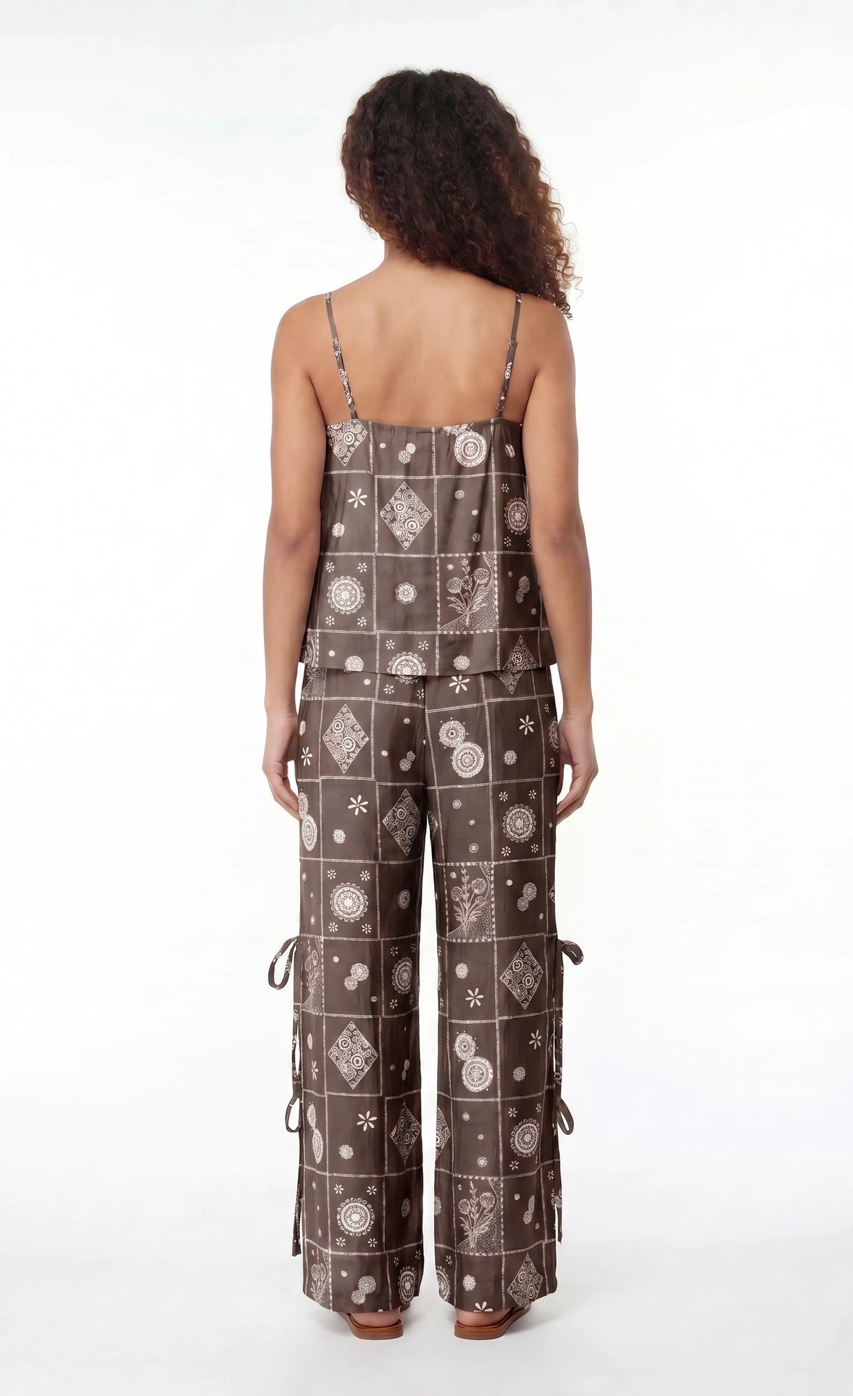Gauze Tank & Pant with Bow Set