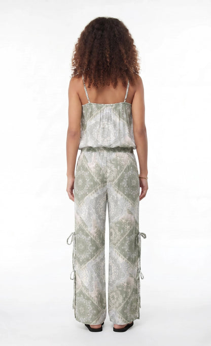 Gauze Tank & Pant with Bow Set