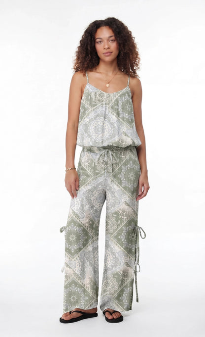 Gauze Tank & Pant with Bow Set