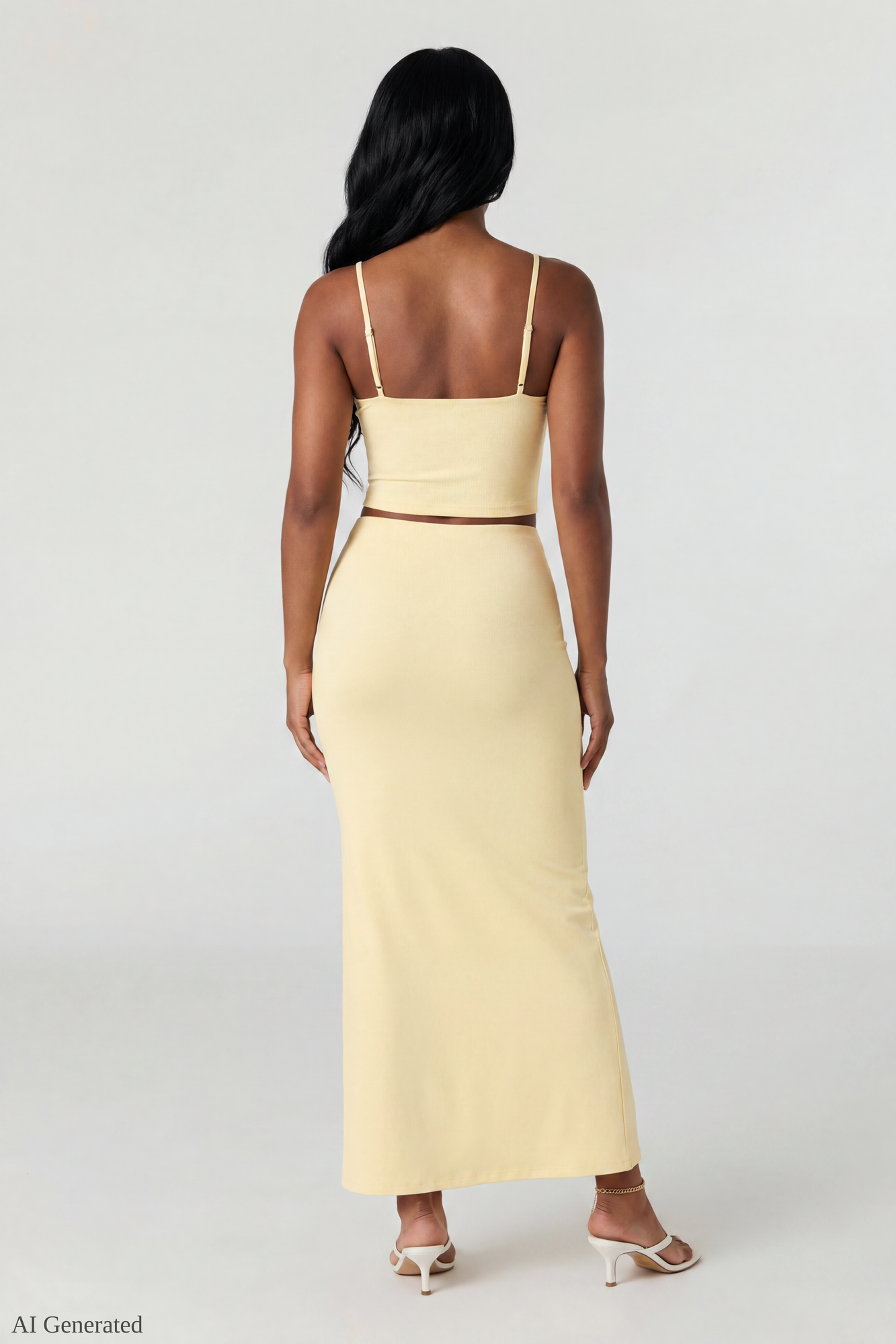 Floral Tank & Maxi Skirt Set
